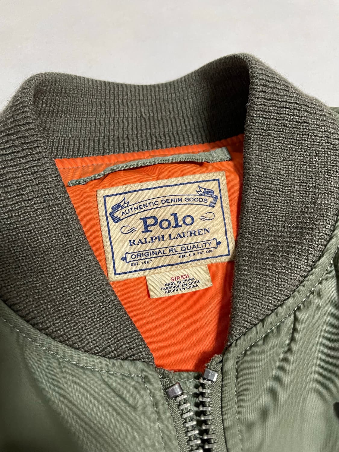 랄프로렌 L-2B 항공 점퍼 상품이미지4