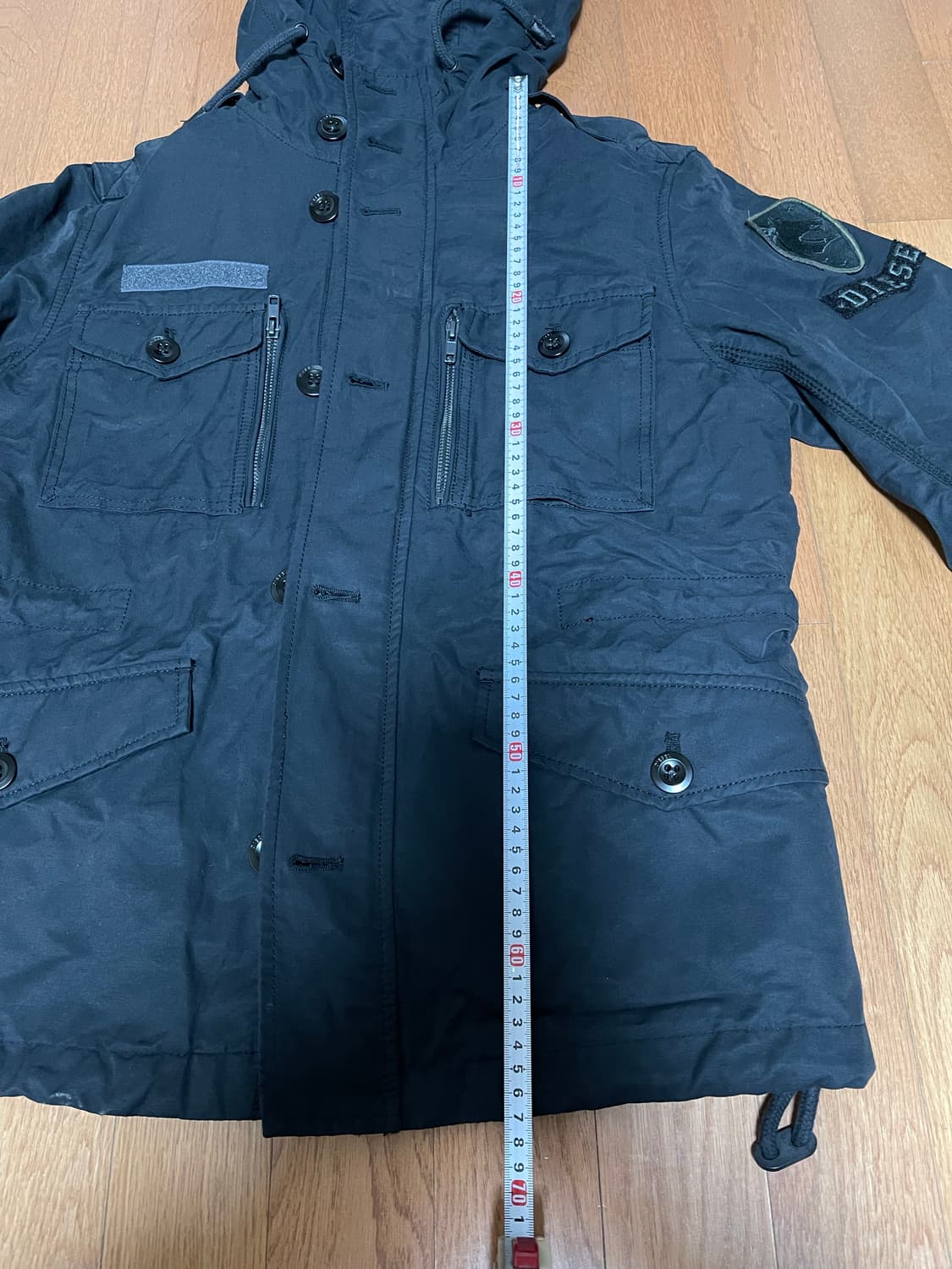 디젤 야상 점퍼 자켓 S 사이즈 상품이미지8