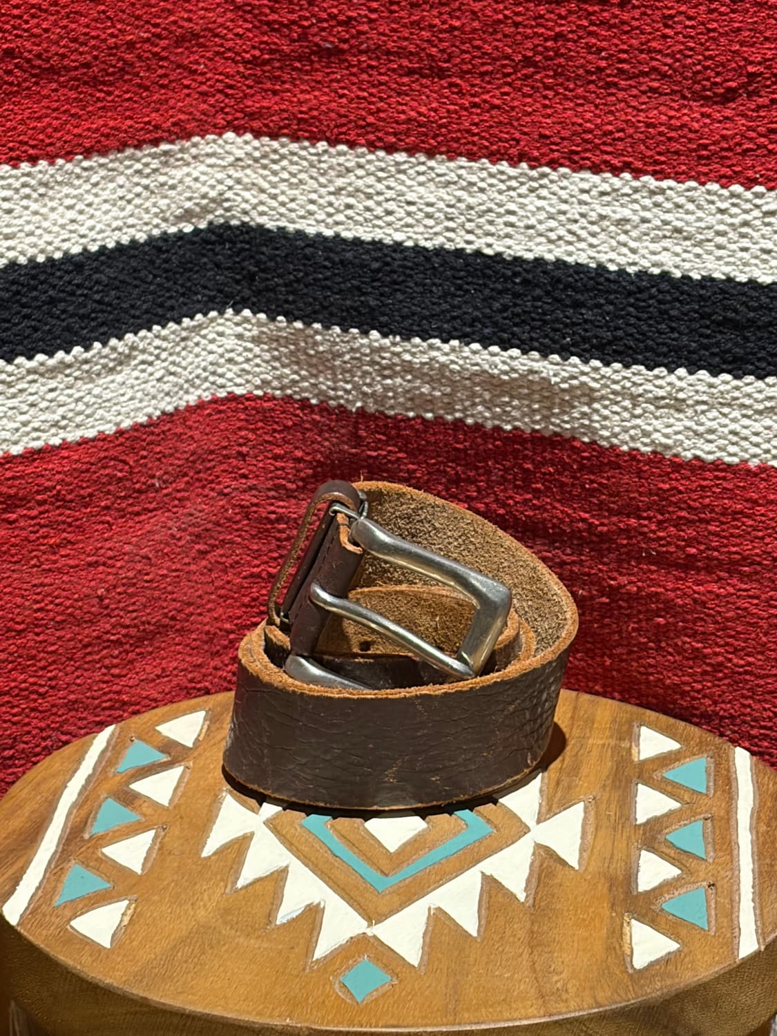 Brown singlepin clasic belt / 브라운 클래식 벨트 상품이미지1