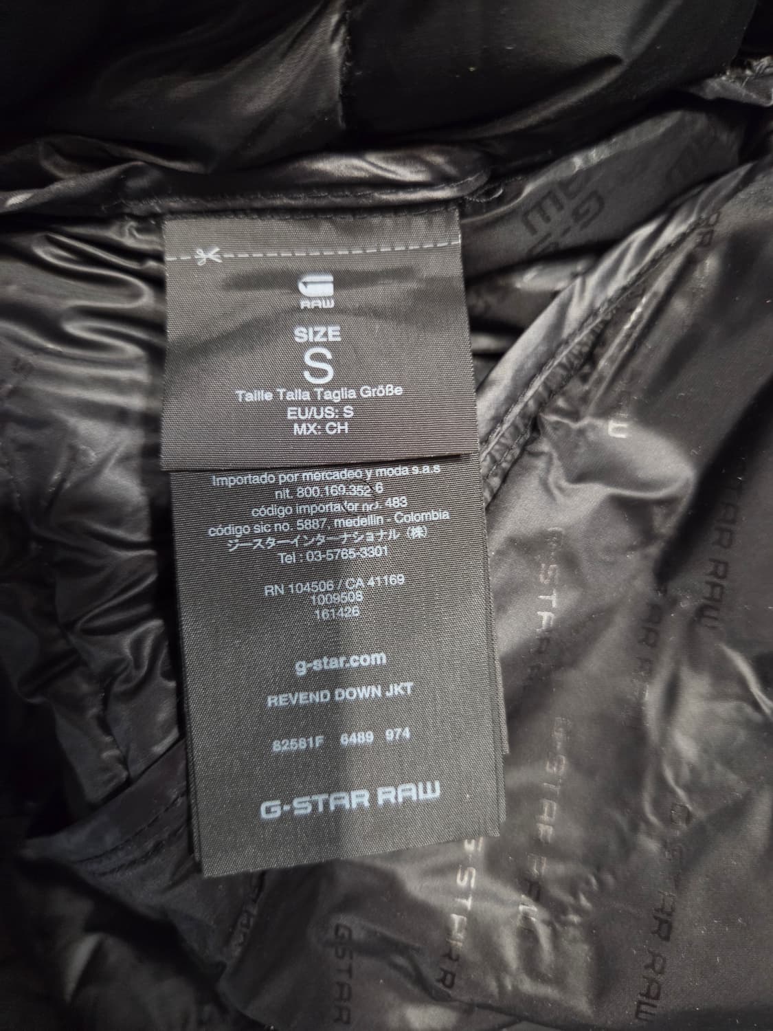 G-STAR RAW 경량 패딩 점퍼 그레이(S) 상품이미지7