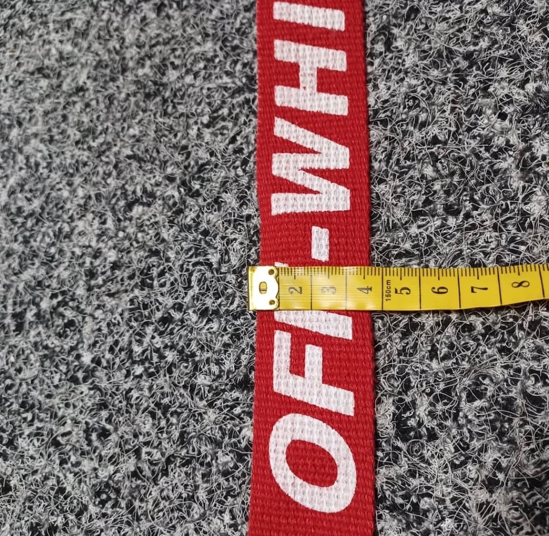 오프화이트 OFF-WHITE 레드 벨트 상품이미지2