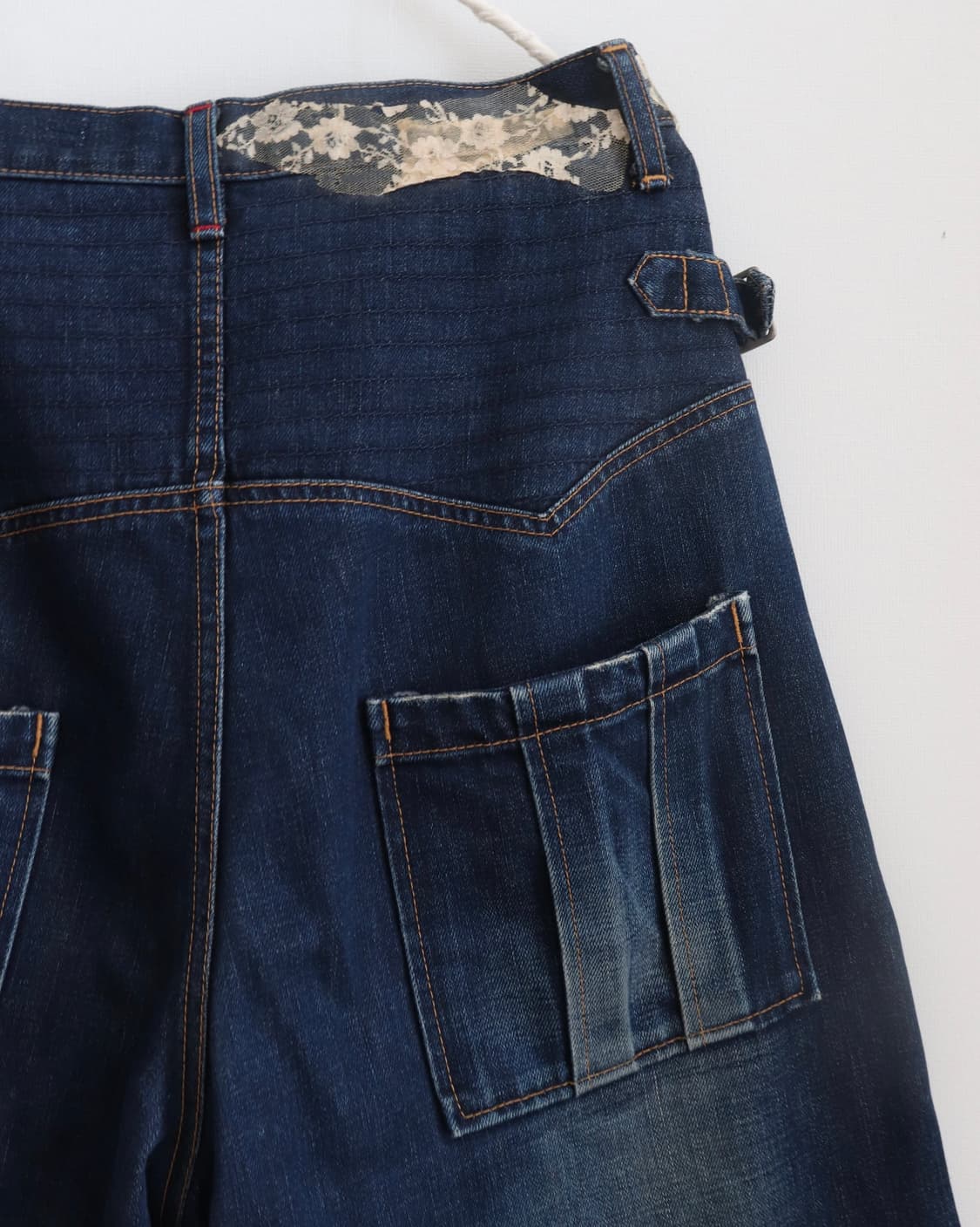 [Sunao Kuwahara] Lace Trimming Pants 상품이미지10