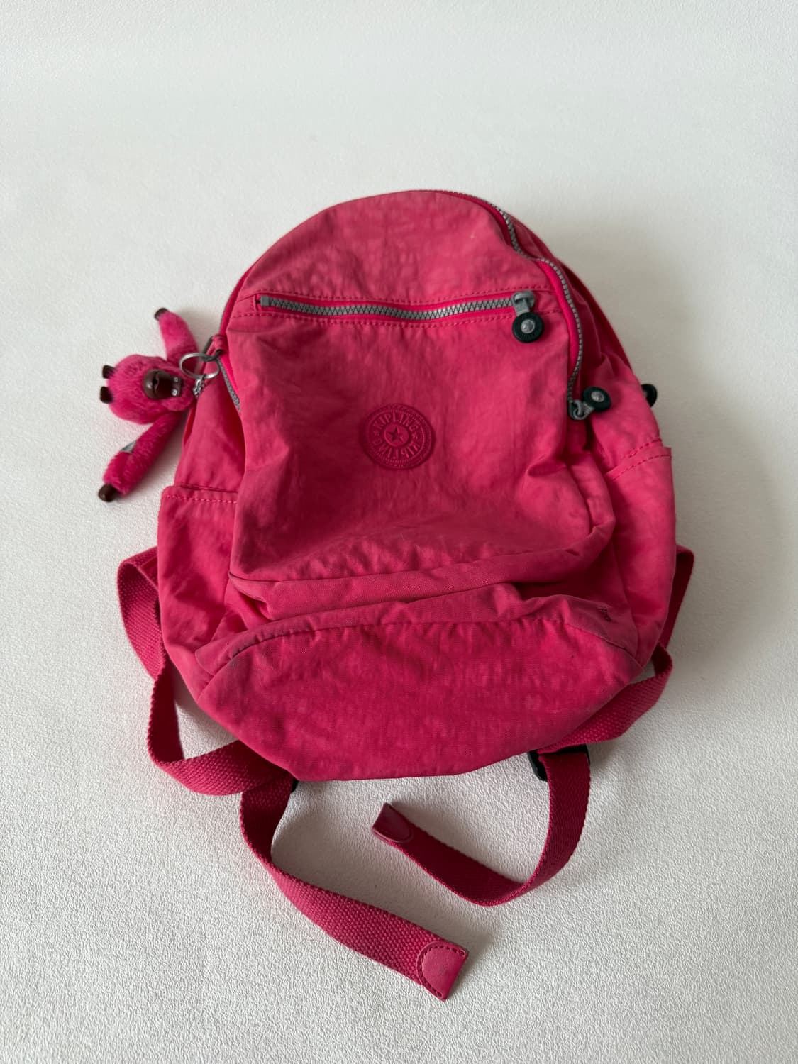 키플링(Kipling) 핑크 백팩 상품이미지4