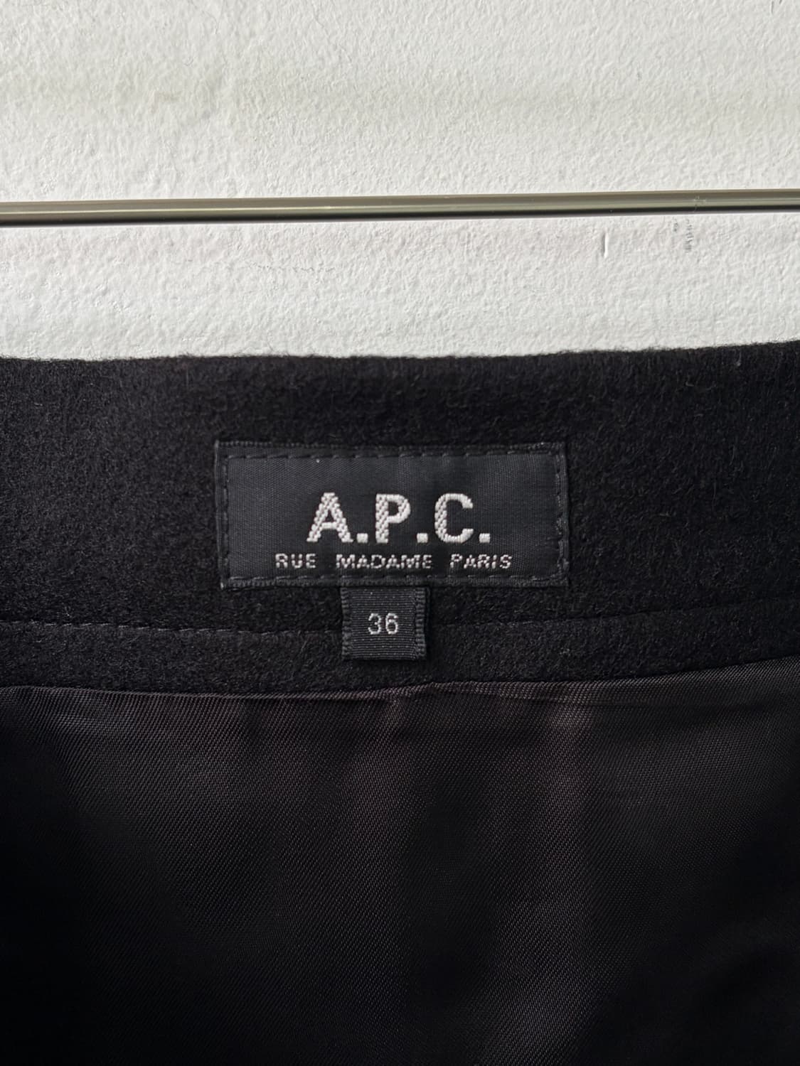 아페쎄 울 투포켓 스커트 상품이미지4