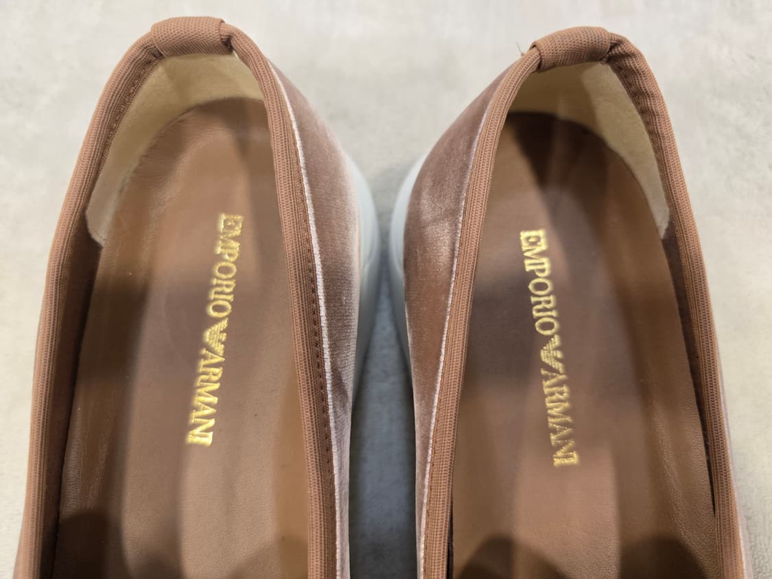 엠포리오 아르마니 벨벳 키높이 슬립온 단화 230 상품이미지7