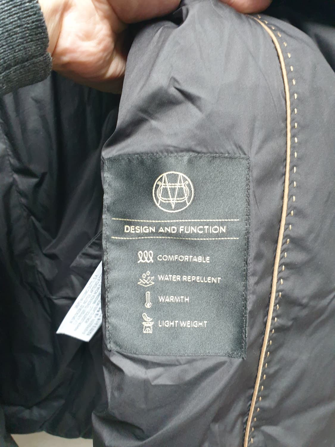 [m/66] 마시모뚜띠 패딩코트 다크브라운 상품이미지7