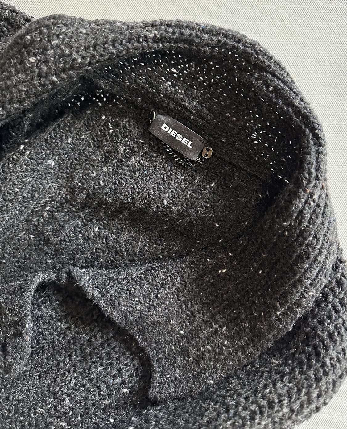 DIESEL wrap knit long cardigan 상품이미지10