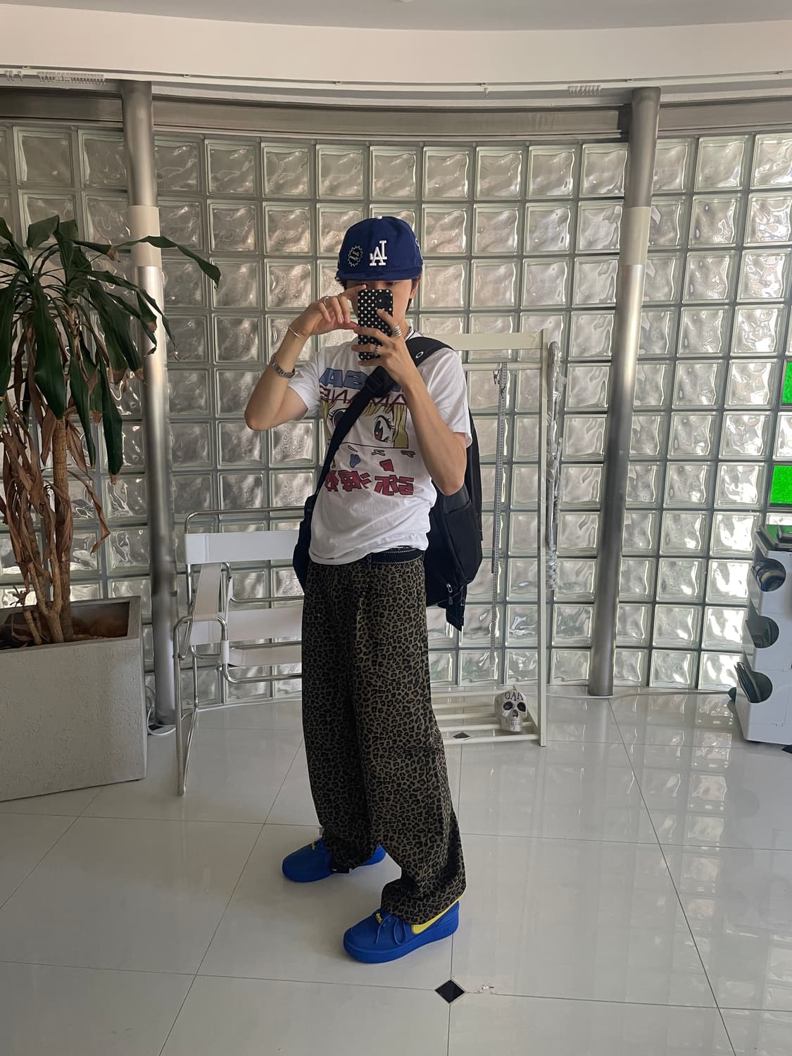 Leopard tuck pants 레오파드 턱 팬츠 상품이미지6