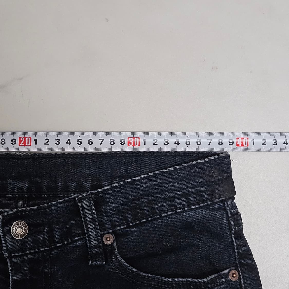 30 리바이스 511 흑청 데님팬츠 상품이미지5