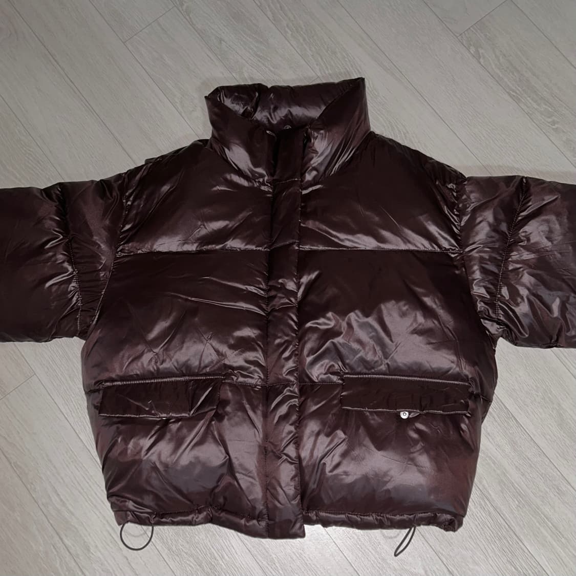 에잇세컨즈 밤색 패딩 상품이미지1