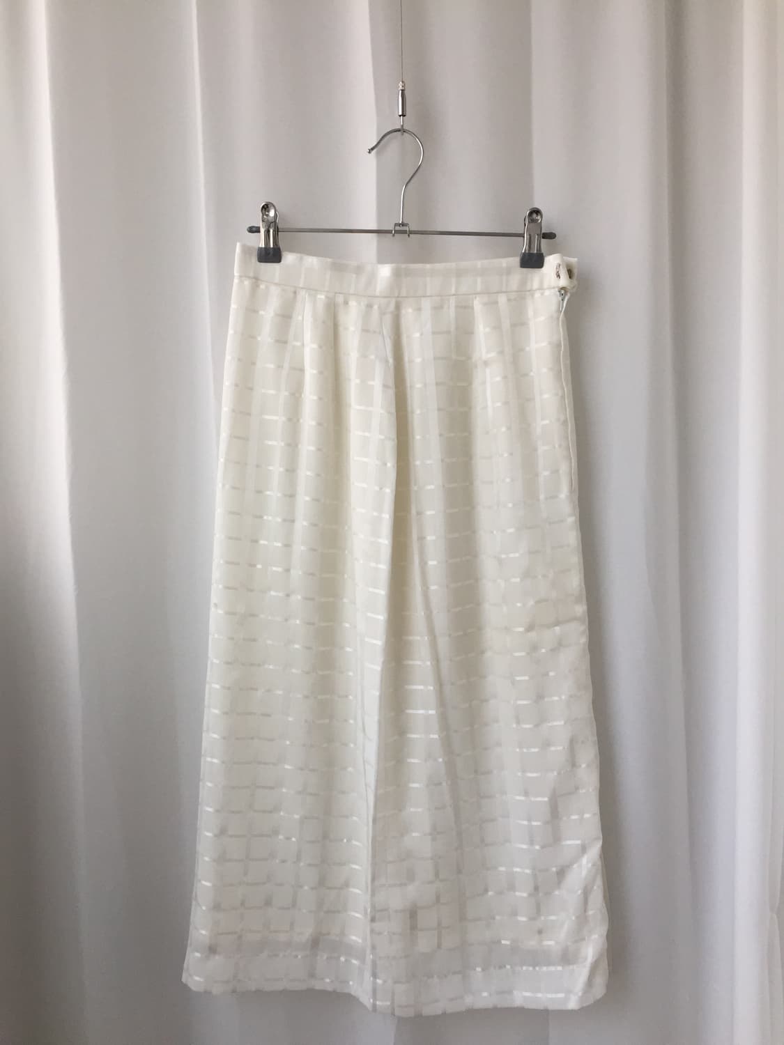 [vintage] White long-skirt 상품이미지1