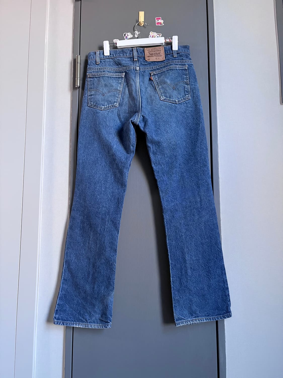 (34x32) 리바이스 517 오렌지탭 USA 중청 데님 상품이미지2