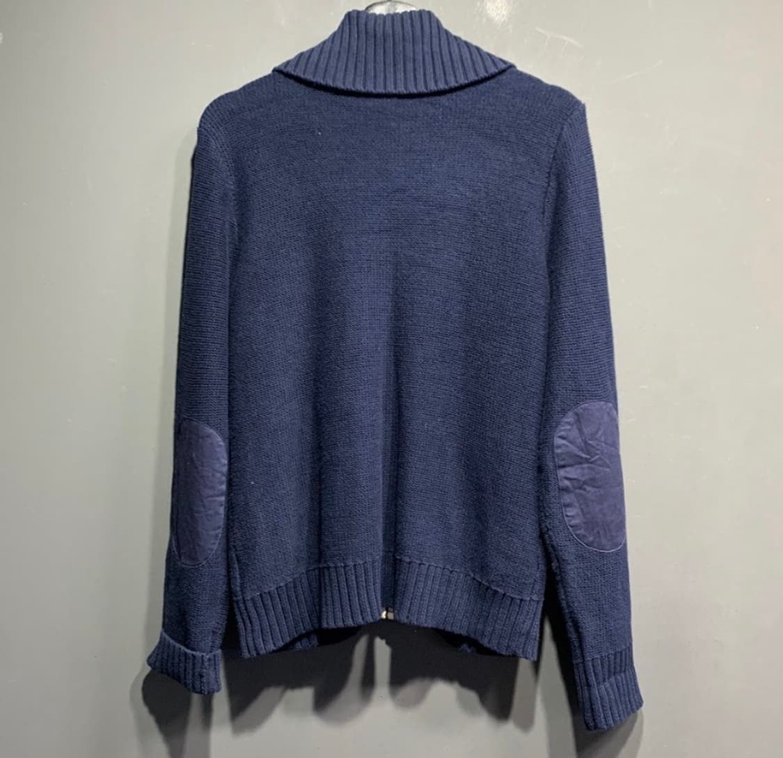 랄프로렌 엘보패치 니트 집업 상품이미지2