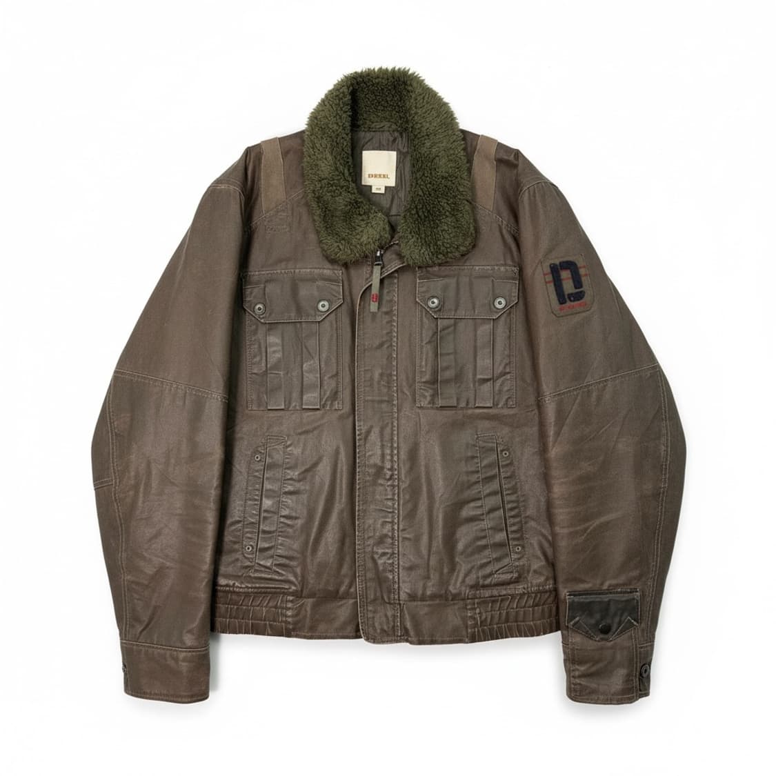 디젤 시어링 코티드 트러커 점퍼 자켓 상품이미지1