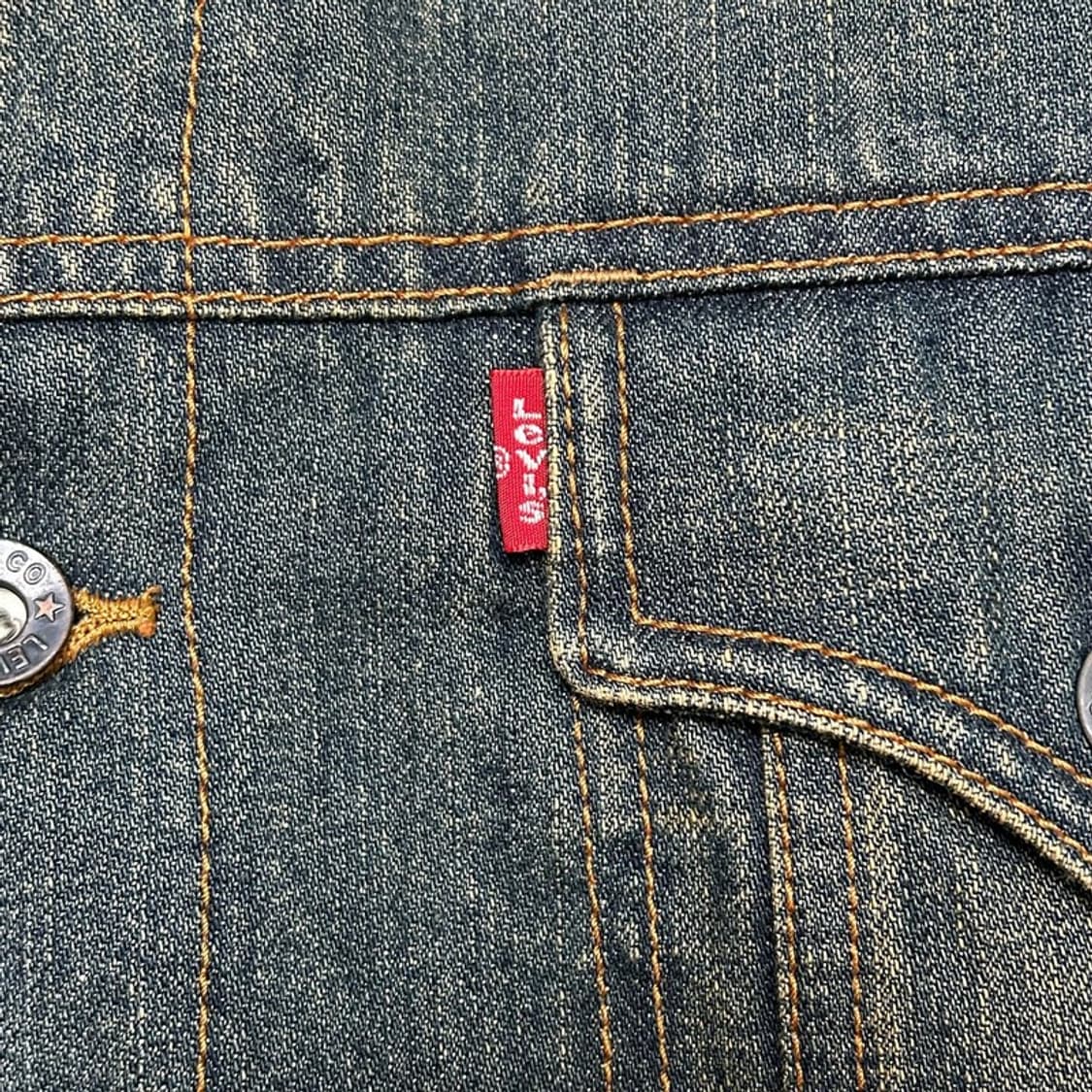 리바이스 쉐르파 안감 데님 트리거 재킷 M 95 상품이미지2