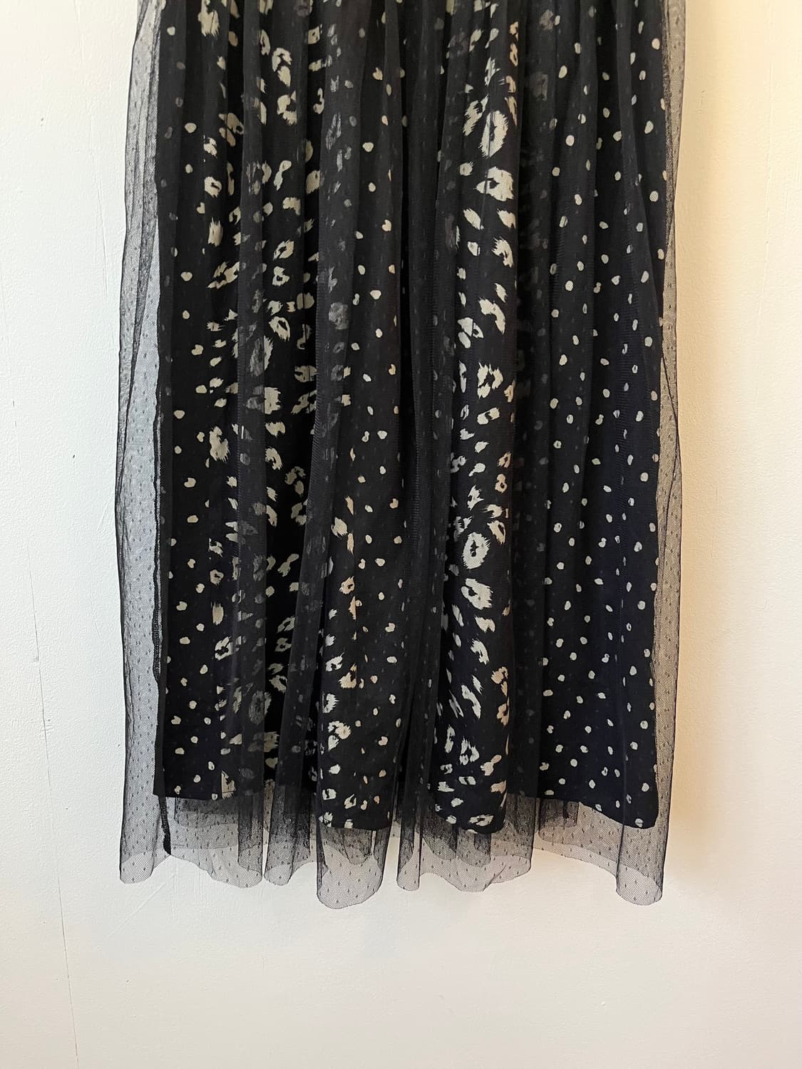 vis 도트 프릴 스커트 상품이미지3