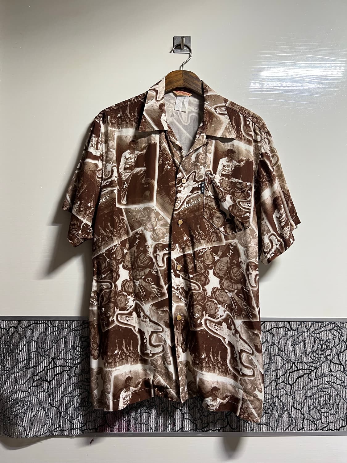 빈티지 90s 아비렉스 하와이안 셔츠 상품이미지1