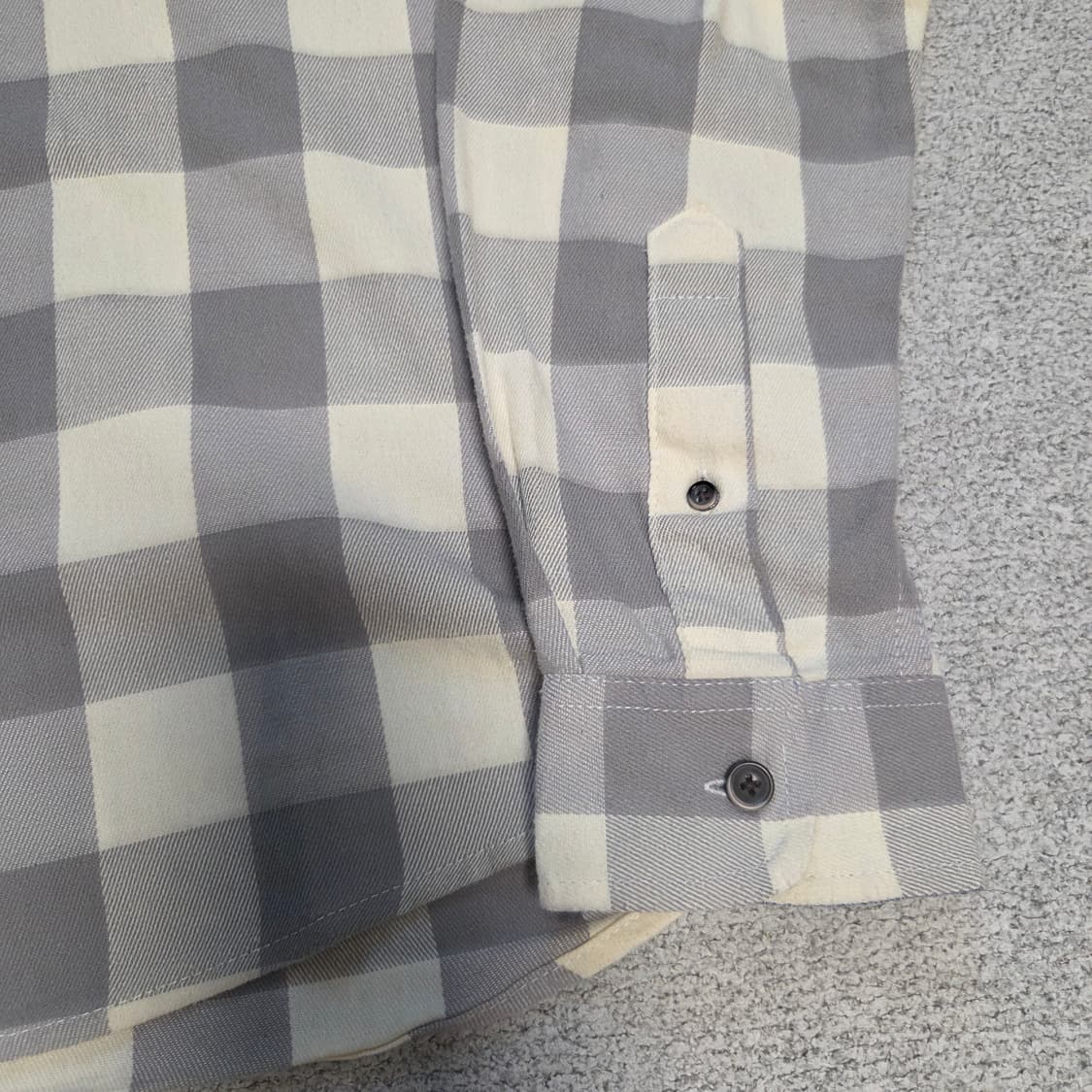 Tailor Vintage 플란넬 체크셔츠 XL(105) 상품이미지5