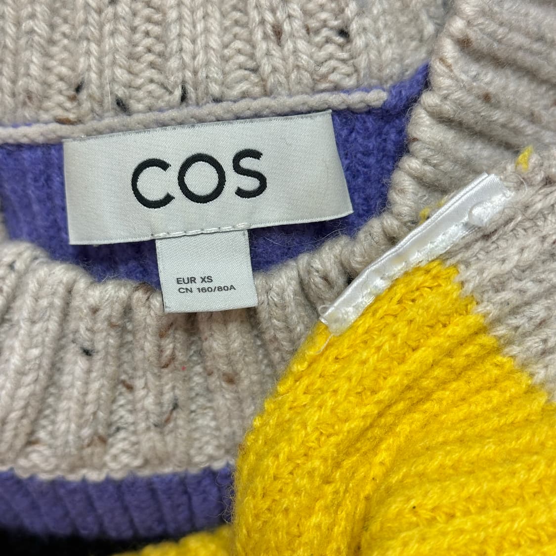 코스 청키 크롭 울 스웨터 상품이미지6