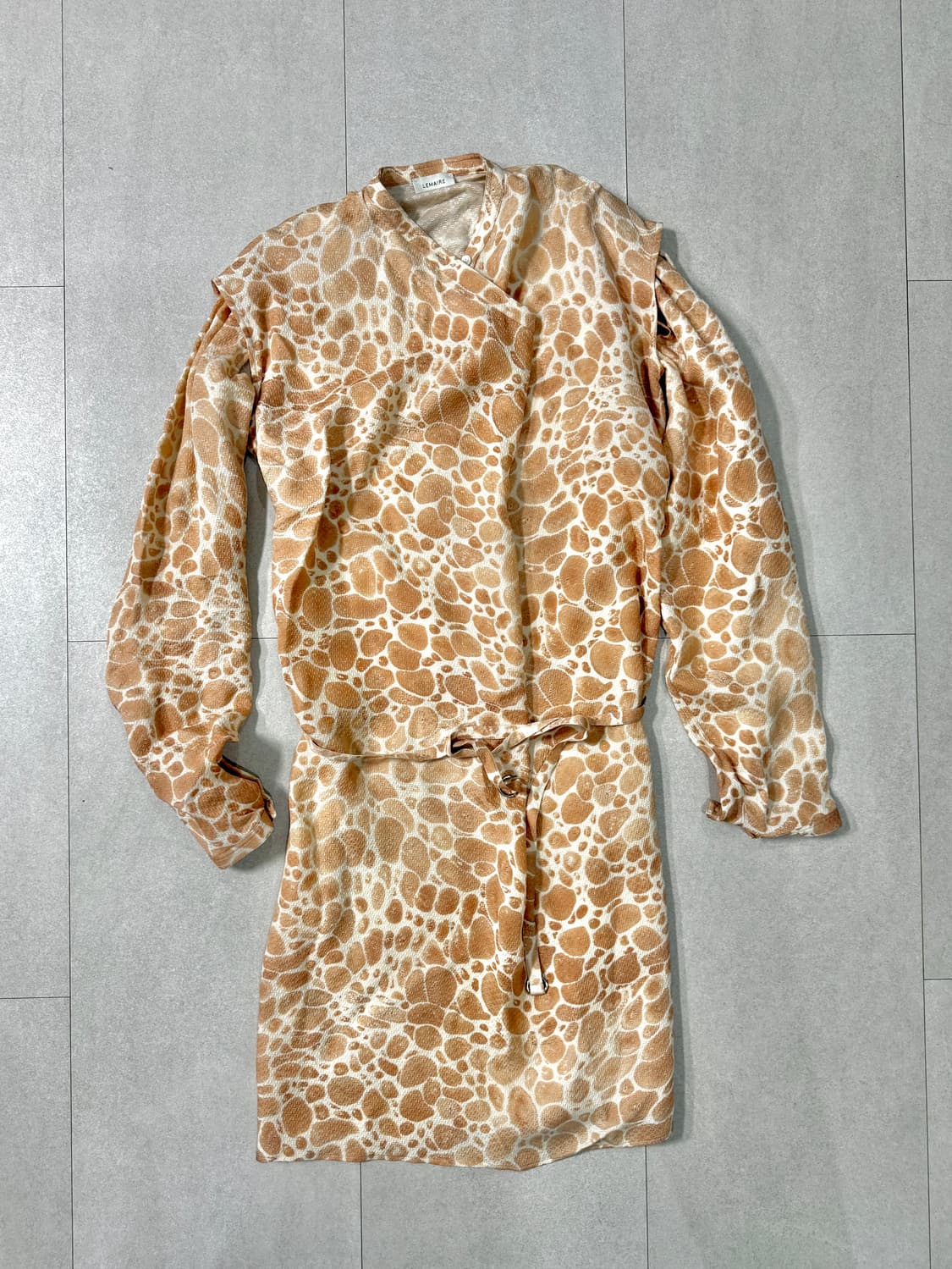 Lemaire 패턴 원피스 상품이미지1