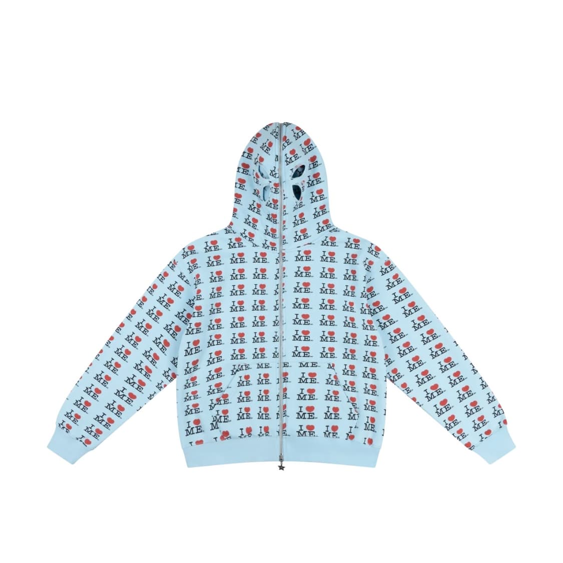 애슐리윌리엄스 블루 iloveme 후드집업 상품이미지1