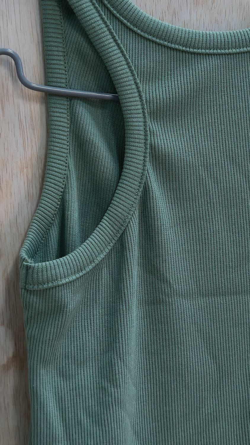 Lesmetins 슬리브리스 탑 그린 탑  상품이미지6