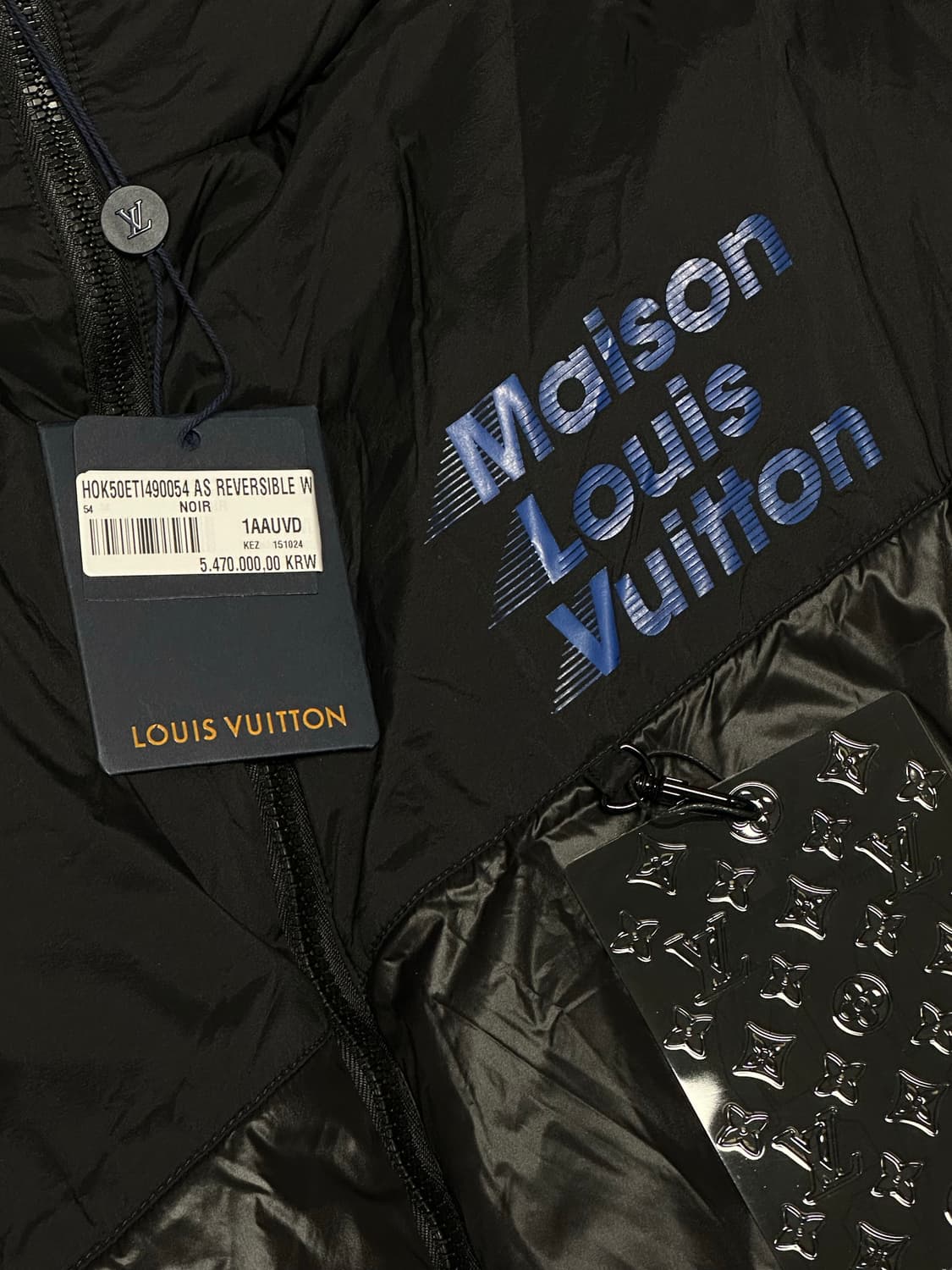 루이비통 리버시블 윈터리 다운 롱패딩 54(105-110) 국내판 상품이미지4