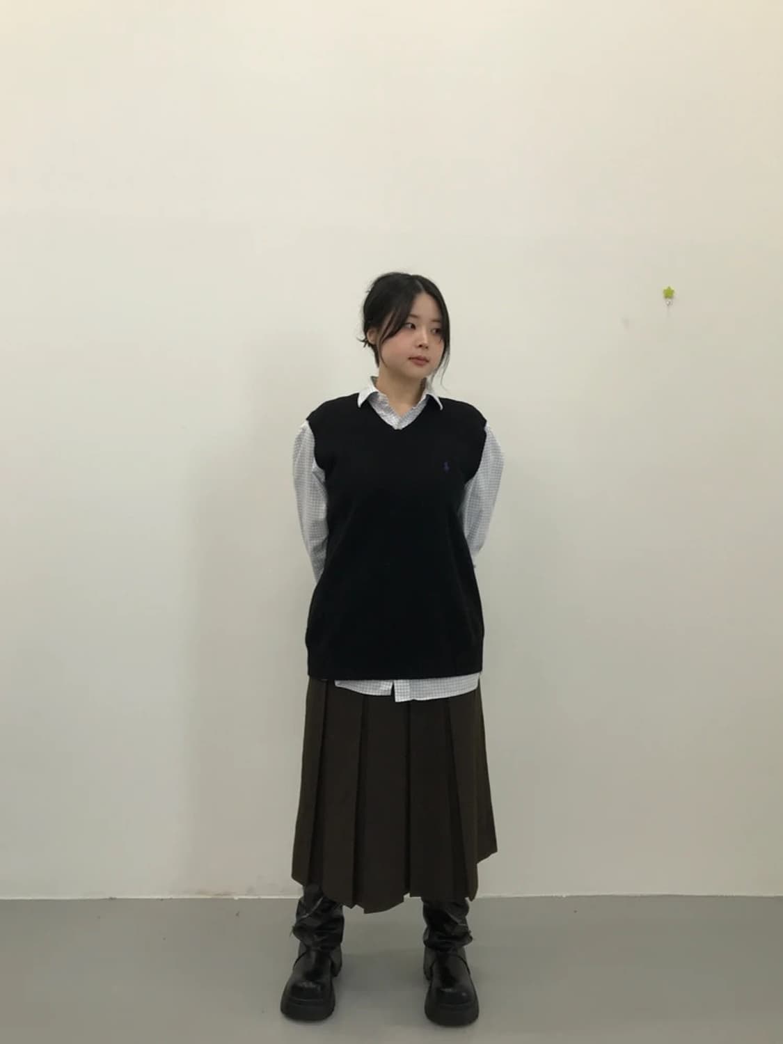 Polo Ralph Lauren Lambswool Knit Vest 상품이미지1