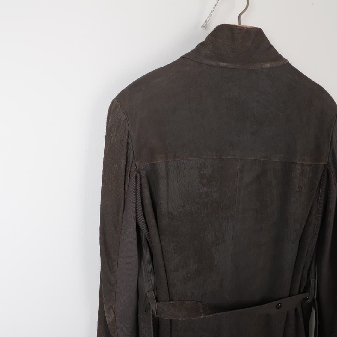 46 / Rick Owens 릭오웬스 가죽 코트 상품이미지7