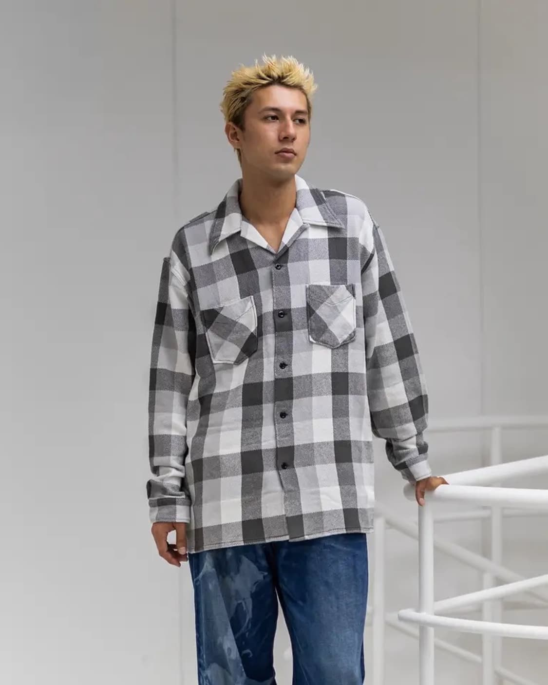 Bowwow 플란넬셔츠 상품이미지1
