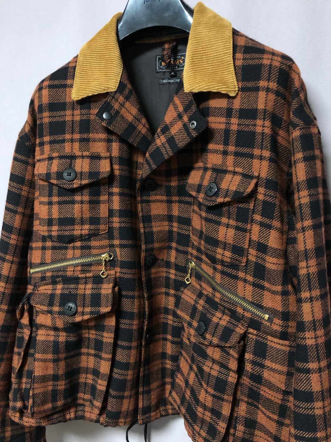 빔스플러스 브리티쉬 울 트위드 헌팅 자켓 상품이미지3