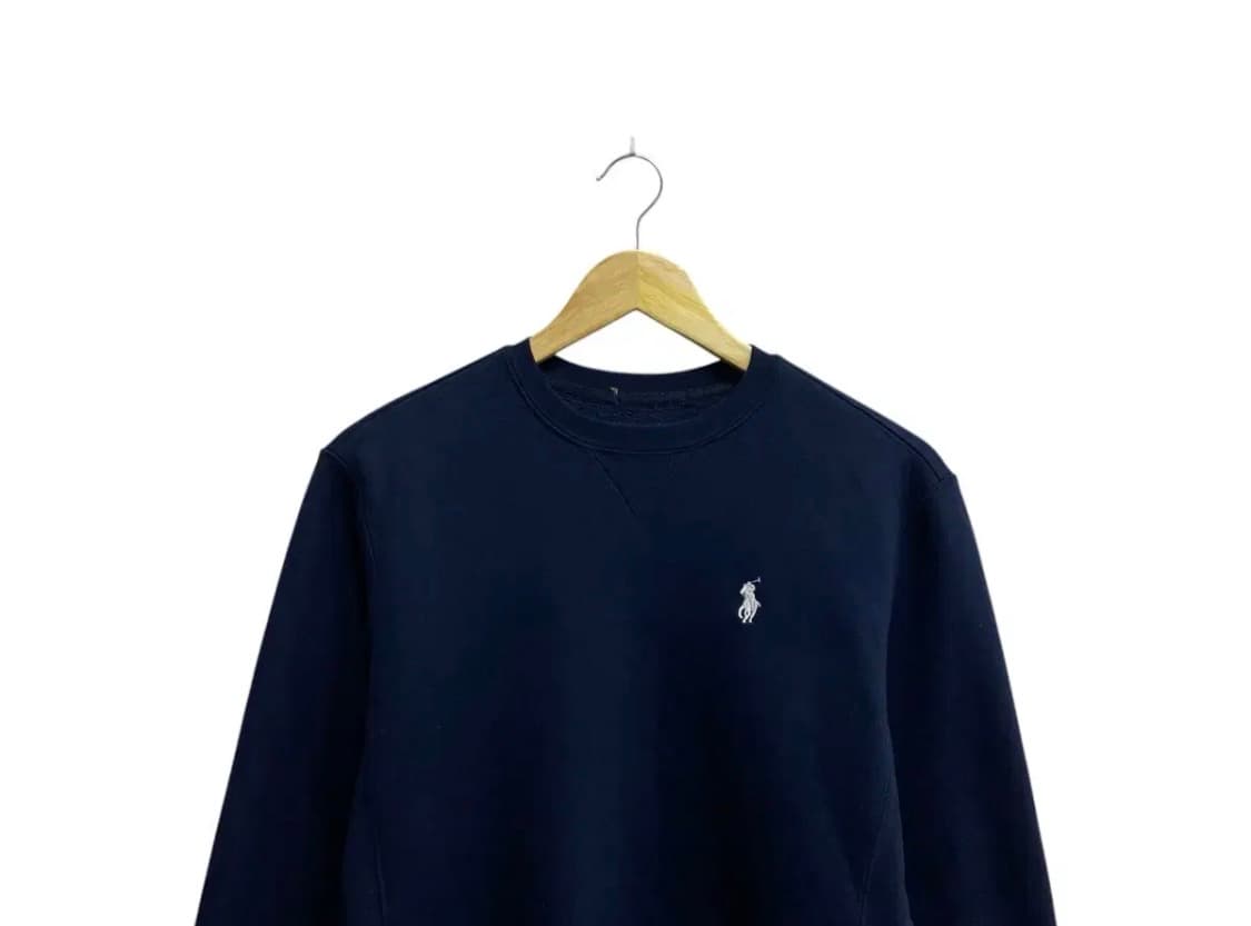 폴로 랄프로렌 네이비 기모 맨투맨 S 상품이미지2