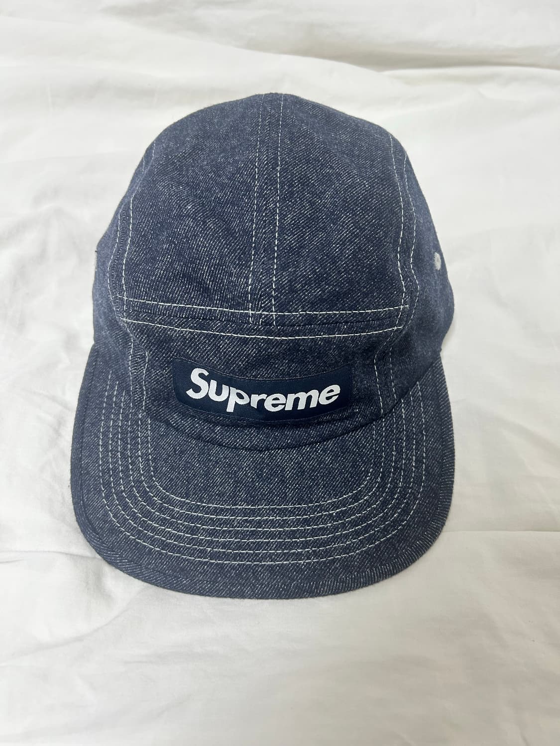 슈프림 울 캠프캡 데님 모자 상품이미지1