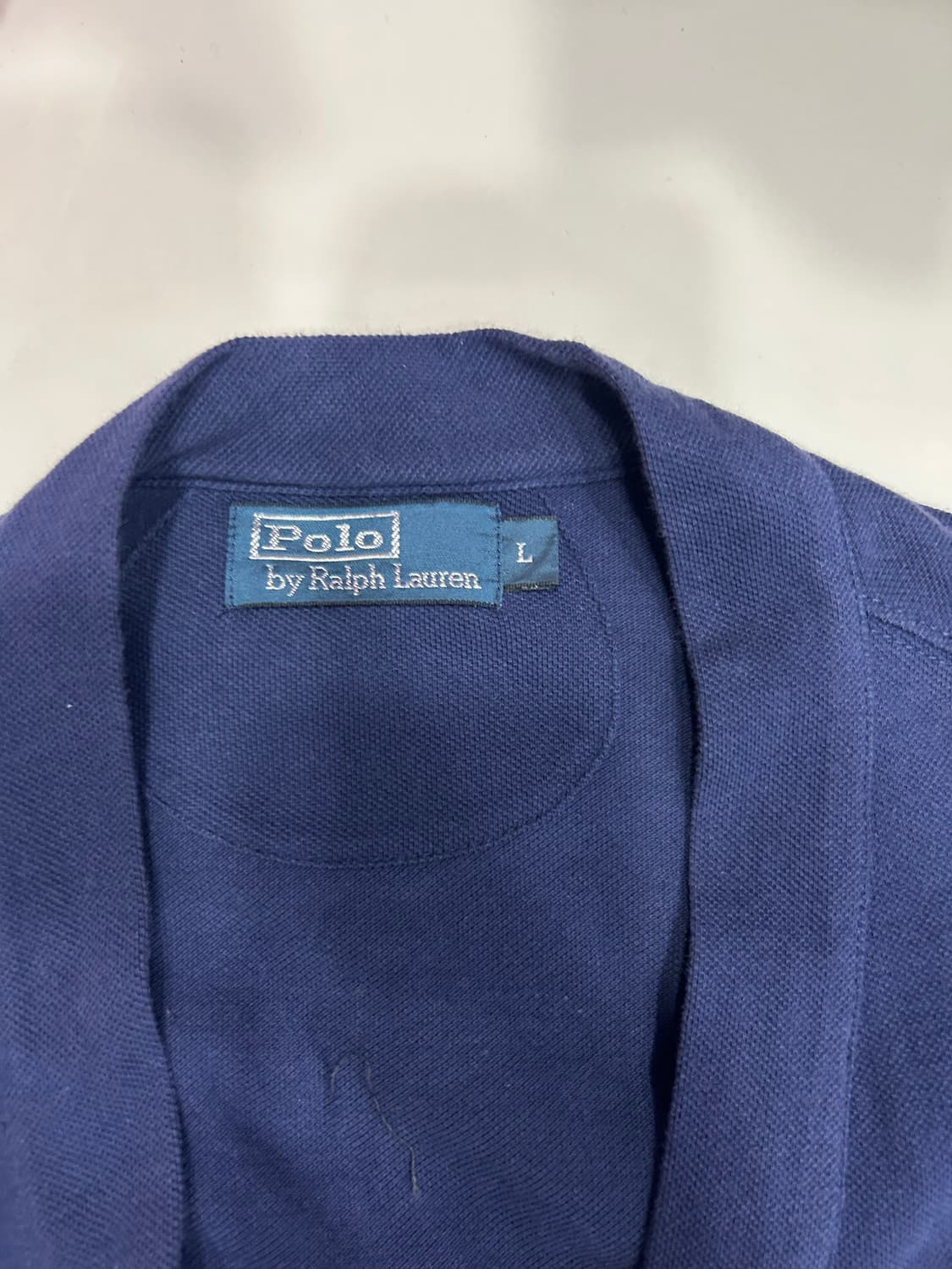 폴로 고전 빅포니 네이비 가디건 상품이미지3