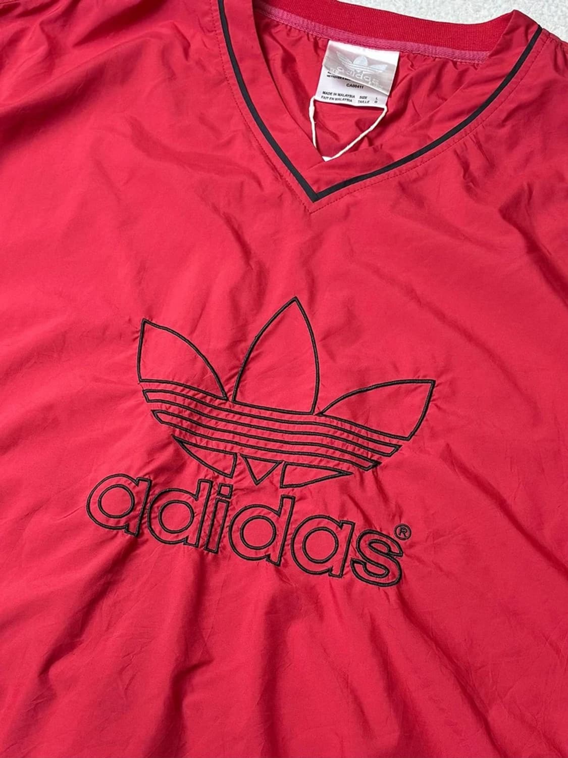 아디다스 90's 트레포일 자수로고 윈드 웜업 PN6437 상품이미지3