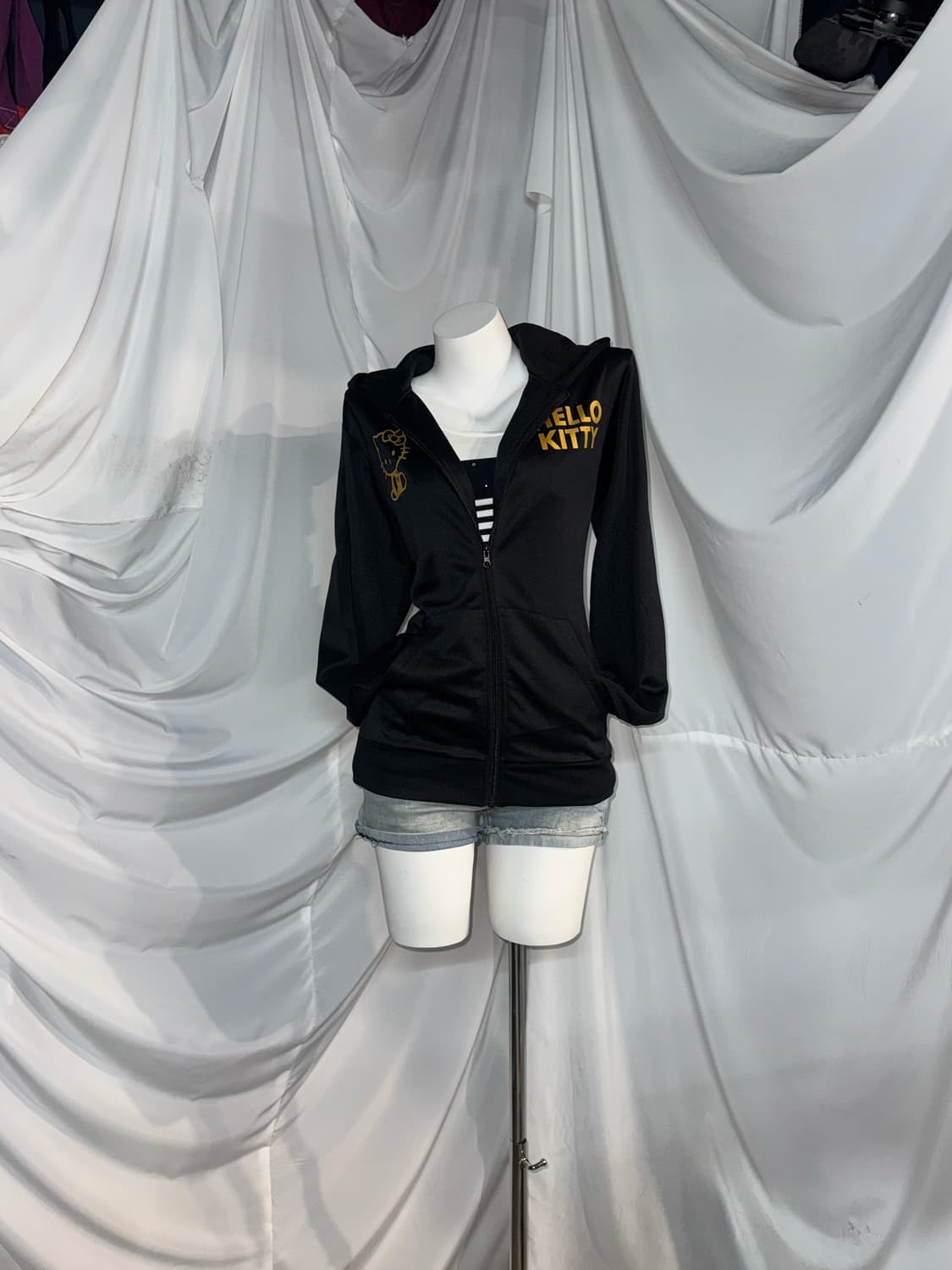 00‘s 데일리 헬로키티 후드집업 코디세트  상품이미지7