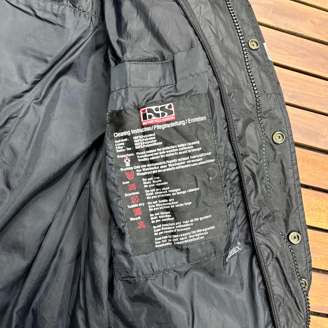 (L) 빈티지 풀 플레이트 바이커 자켓 made in Swiss 상품이미지8