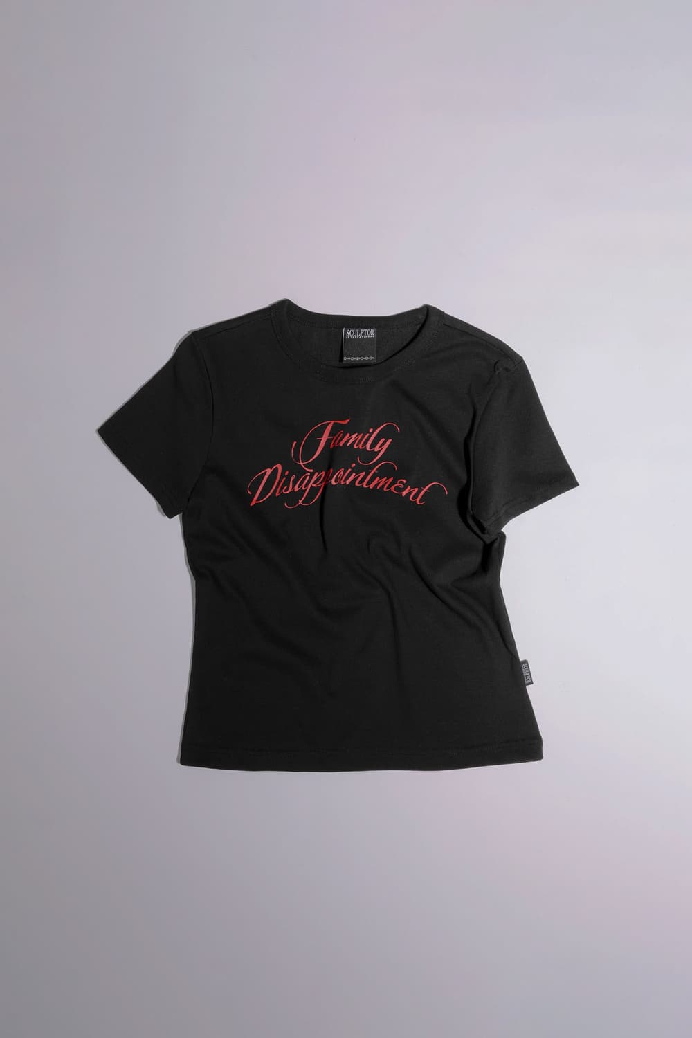 스컬프터 Family 반팔 티셔츠 블랙 상품이미지1