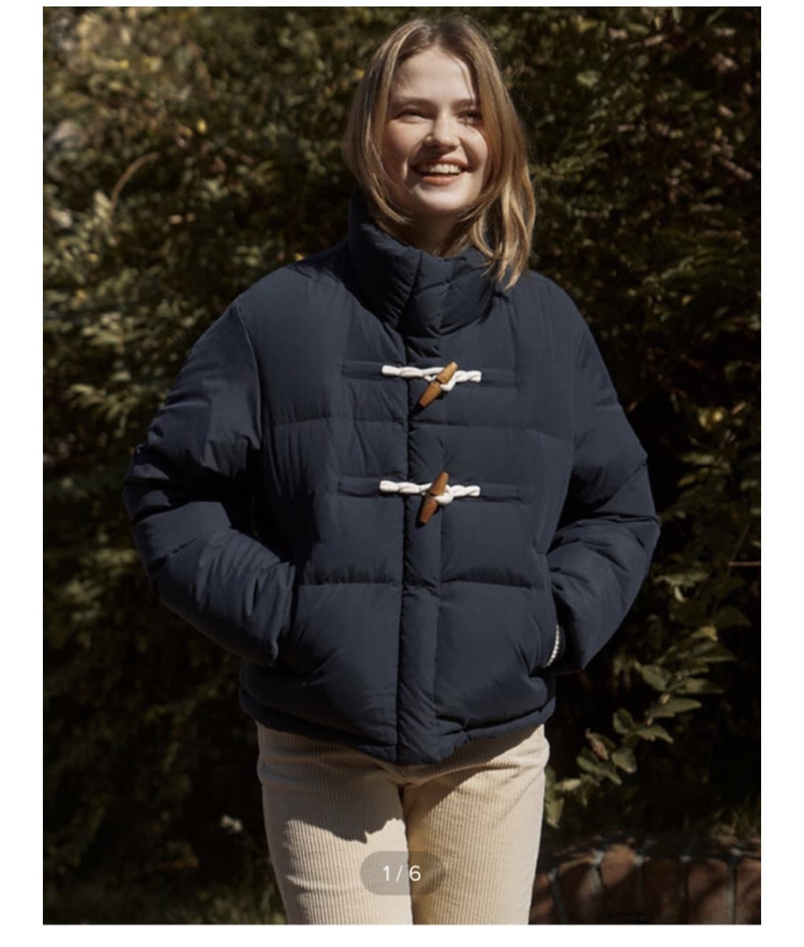 플랙 Plac 더플 다운 패딩 네이비 상품이미지3