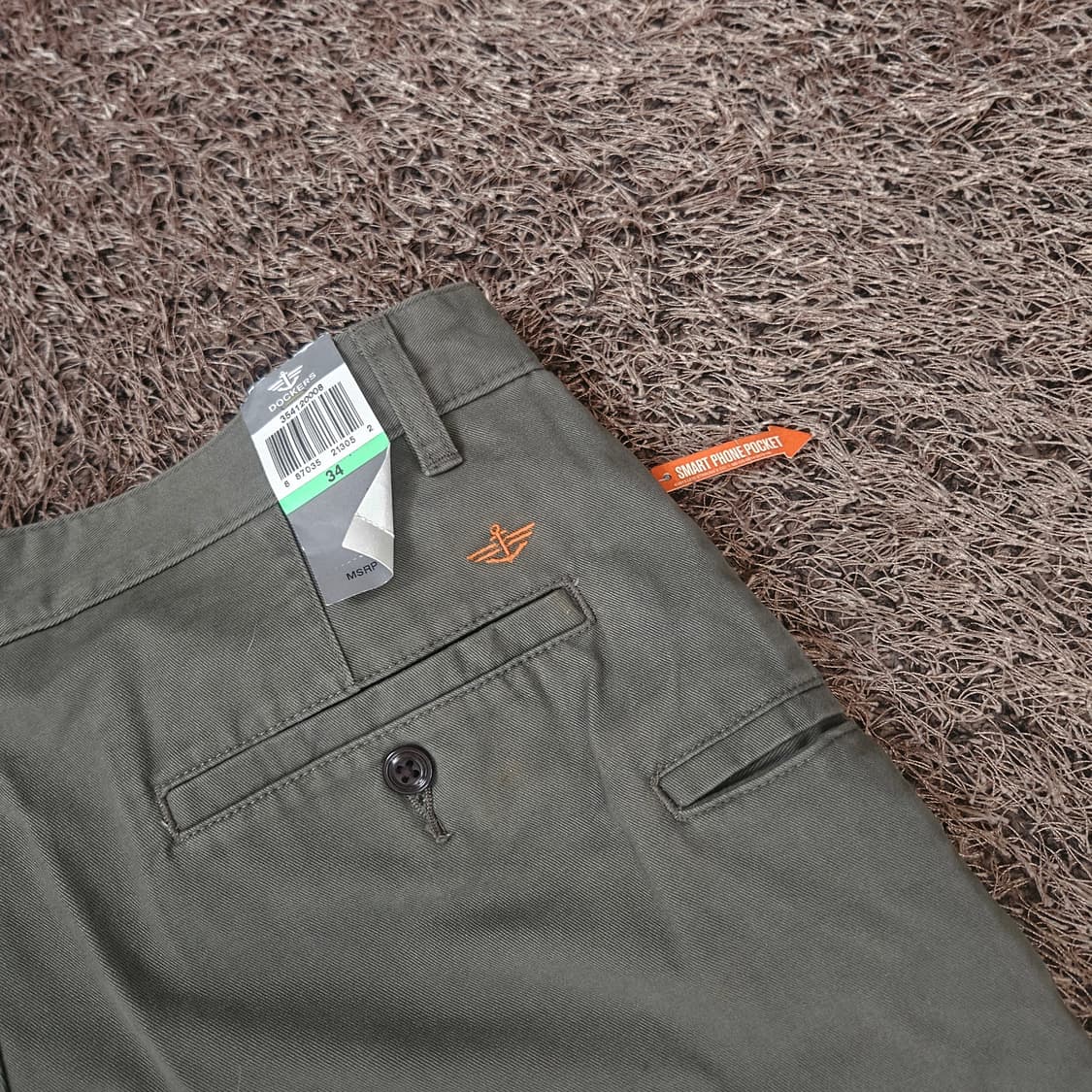 (새상품)DOCKERS in USA 코튼 시그니쳐 자수 반바지 34 상품이미지2