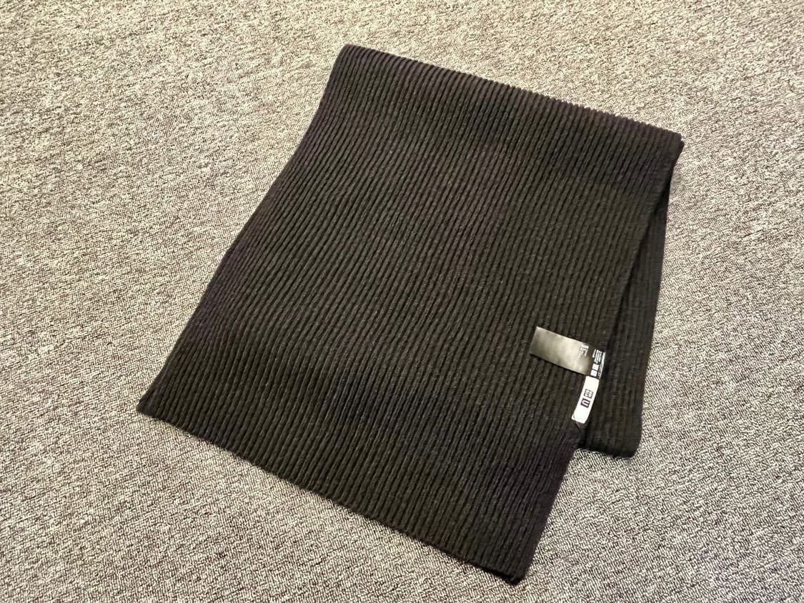 유니클로 U 니트 머플러 상품이미지1