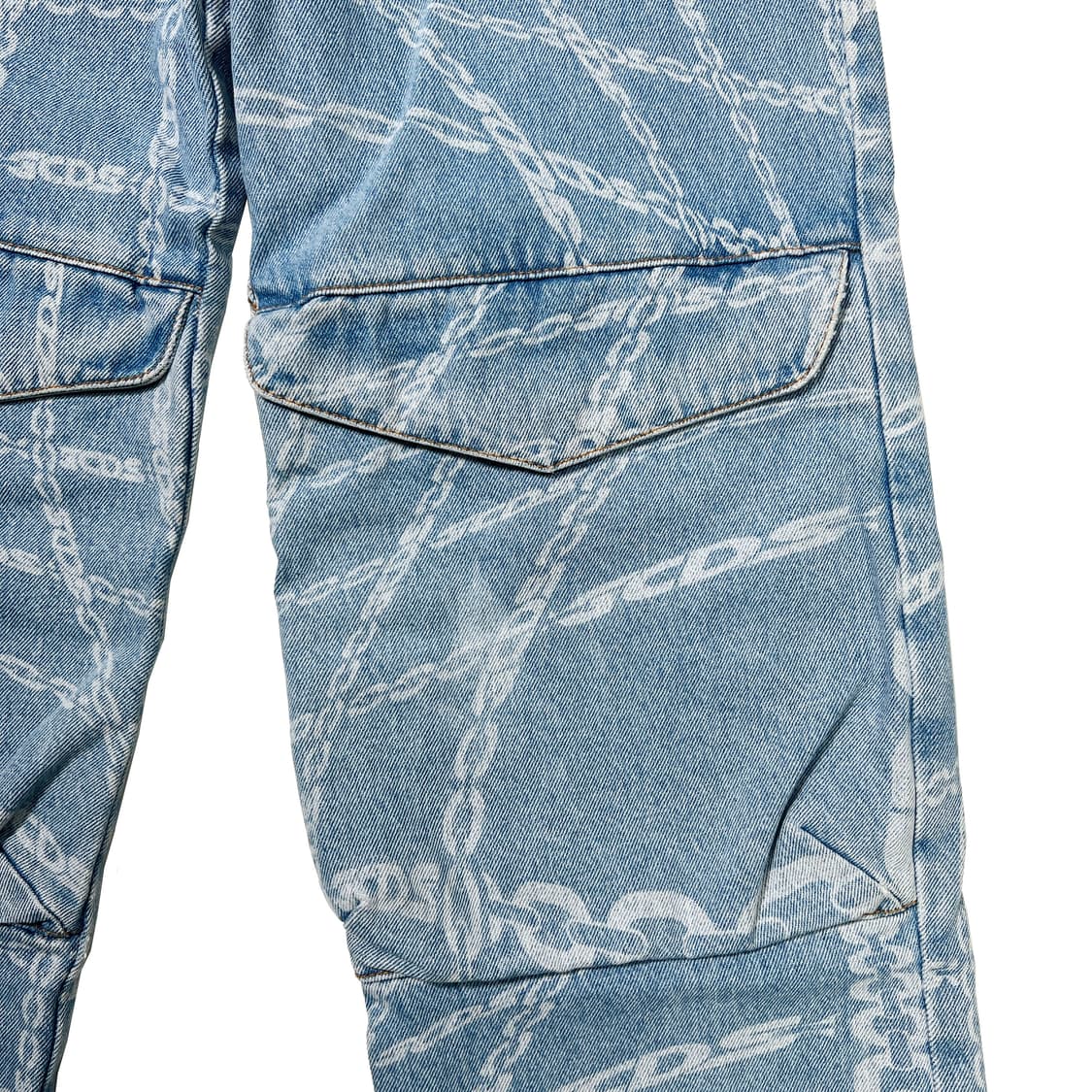 GCDS 블루 체인 포켓 데님 (30) 상품이미지5