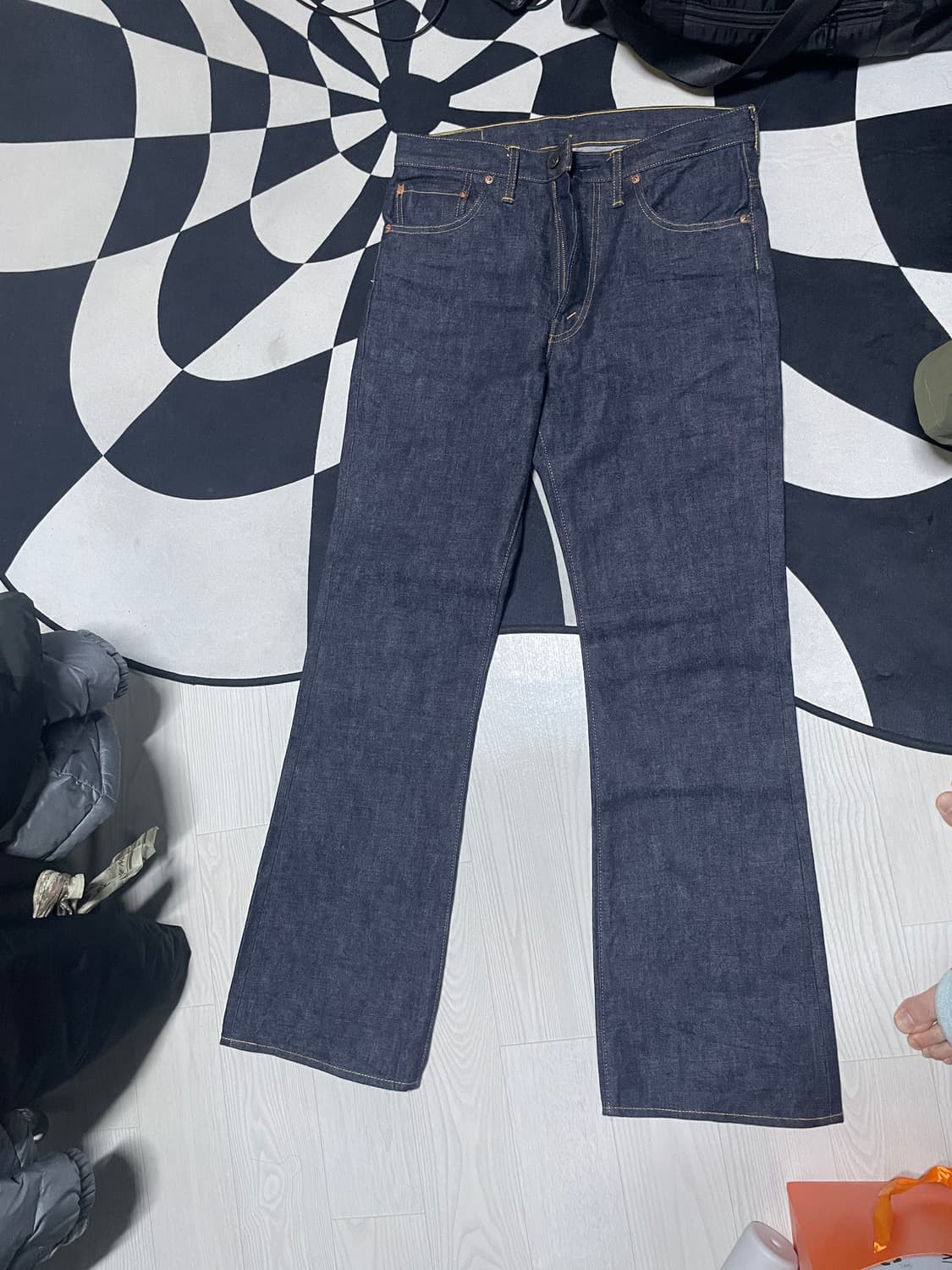 슈가케인 14oz 부츠컷 데님[32x32] 상품이미지6