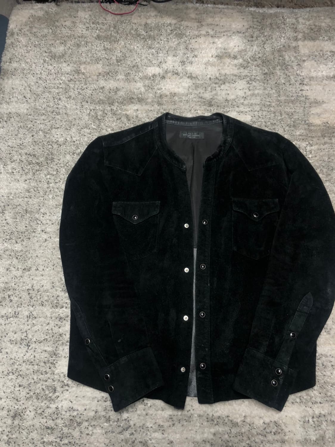 언유즈드 러프아웃 스웨이드 웨스턴 셔츠 상품이미지2