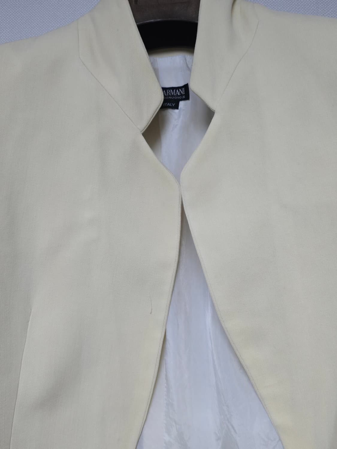 Vintage 조르지오 아르마니 실크 자켓 made in italy 상품이미지4