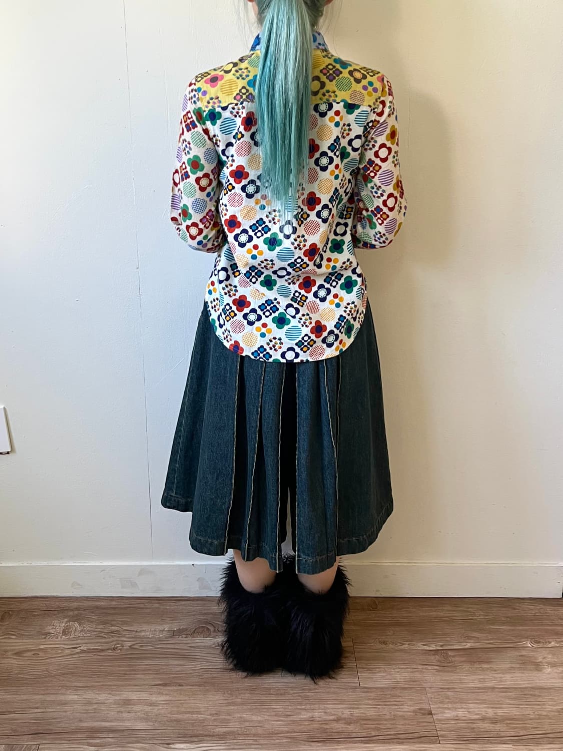 CUBE SUGAR 아트 플라워 셔츠 상품이미지9