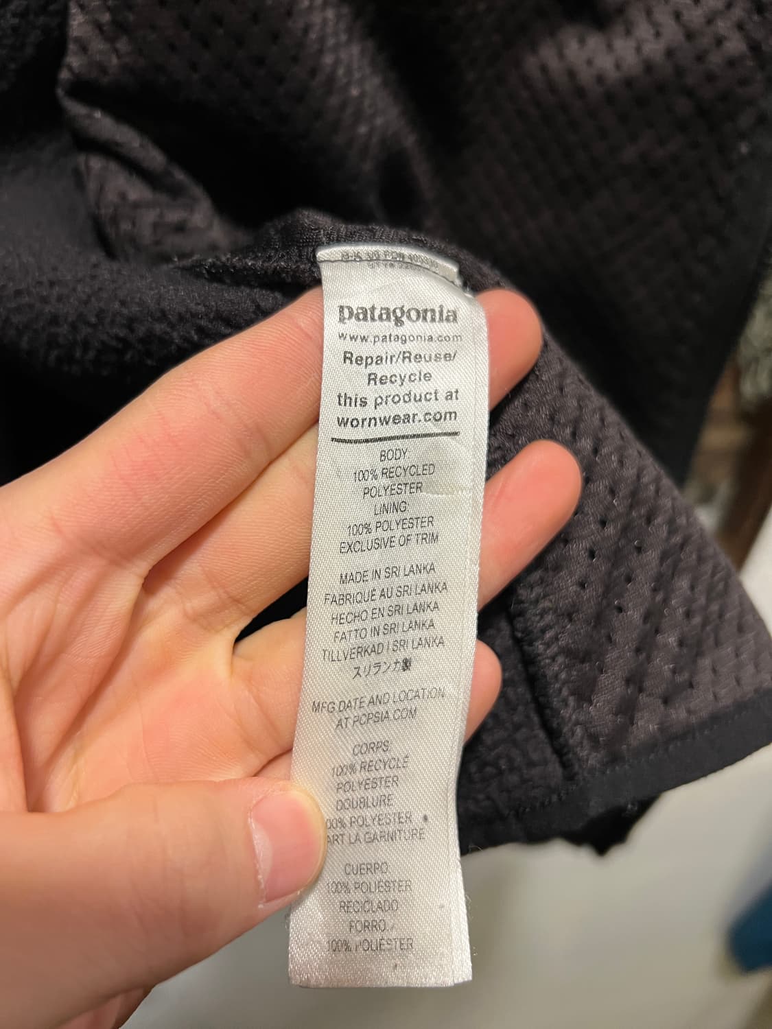 [XL]파타고니아 레트로 블랙 플리스 자켓 상품이미지7