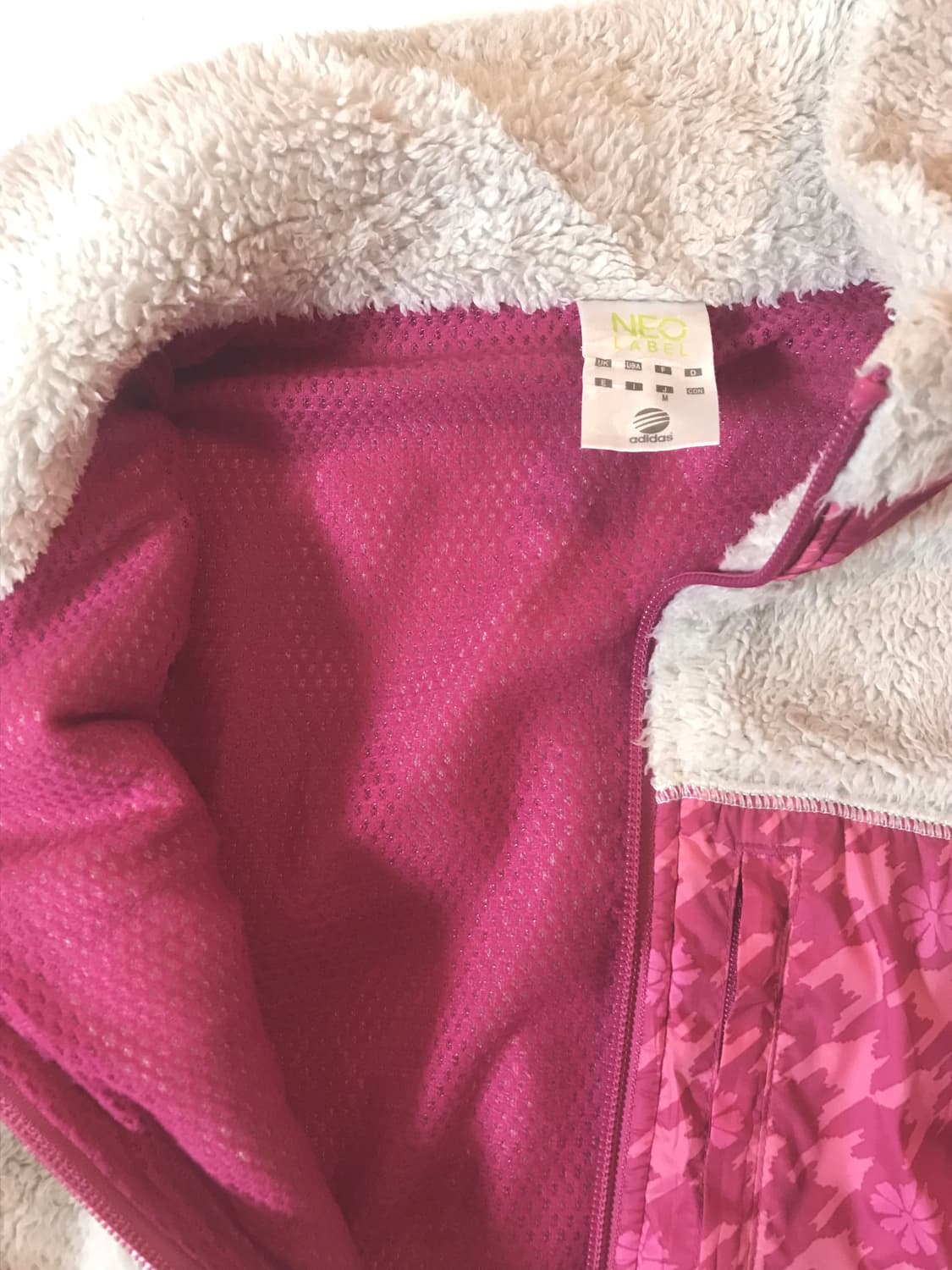 아디다스 플리스 후리스 집업 자켓 상품이미지3