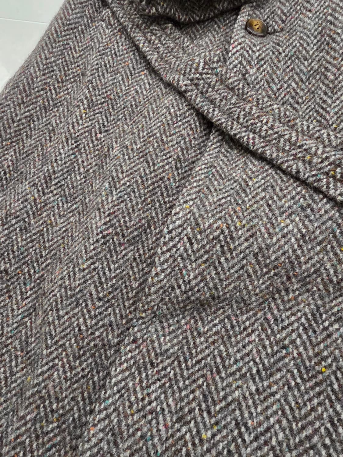 버버리 더블브레스트 트위드 코트 상품이미지3