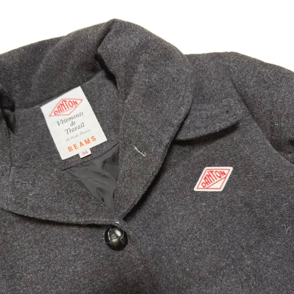 단톤 빔즈 콜라보 울 다운패딩 상품이미지3